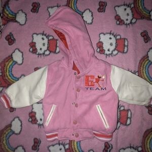 Vintage Toddler Elmo Varsity Jacket